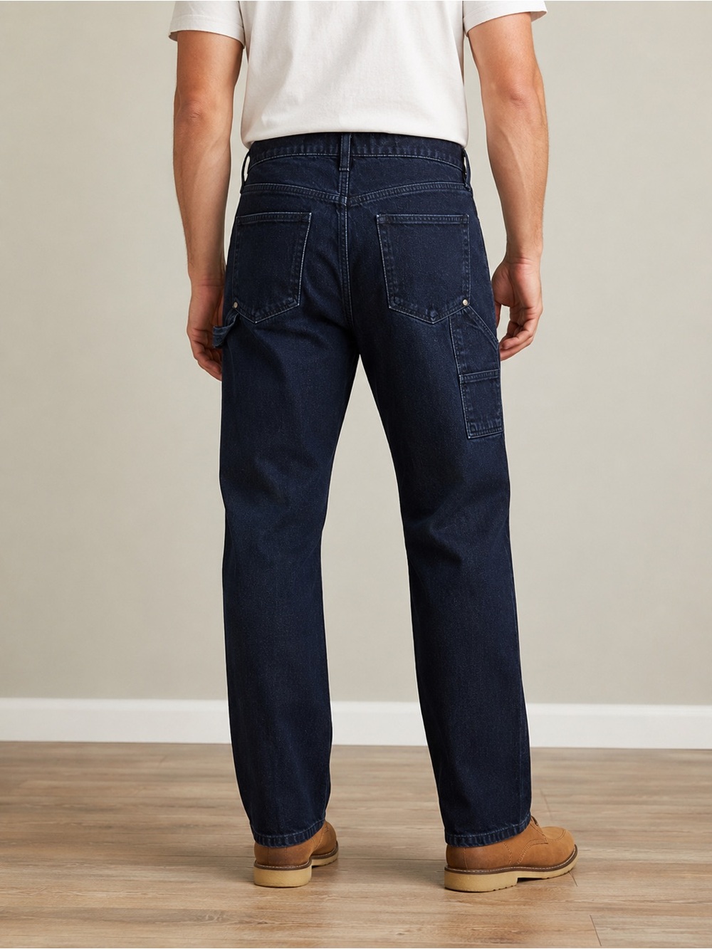 Banana Republic Carpenter Jeans Size 32x32 Denim Dark Wash Straight Leg